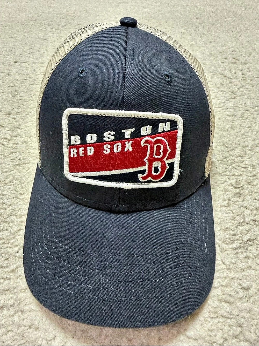 Boston Red Sox ’47 Brand Trucker Hat Navy & Cream
